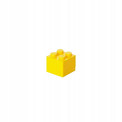 Pojemnik LEGO Mini 2x2 Żółty 40111732 na Przekąski i Drobiazgi