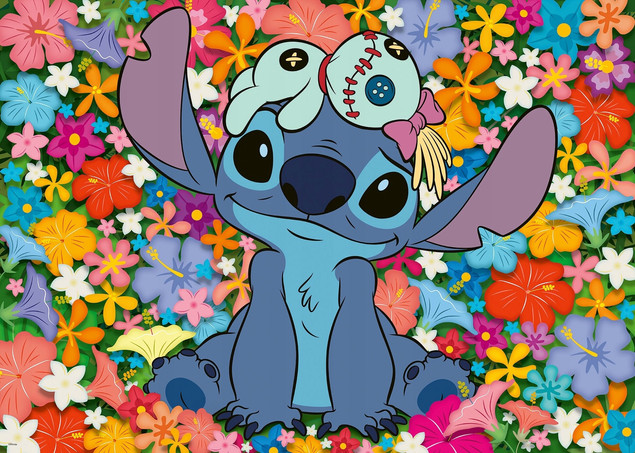 Puzzle Ravensburger 1000 elementów Puzzle 1000 Stitch Ravensburger