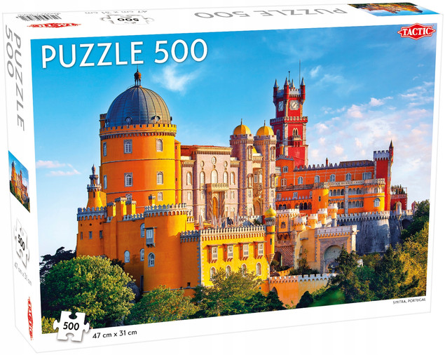 Puzzle Tactic 500 el. Sintra Portugalia – Fińska Jakość