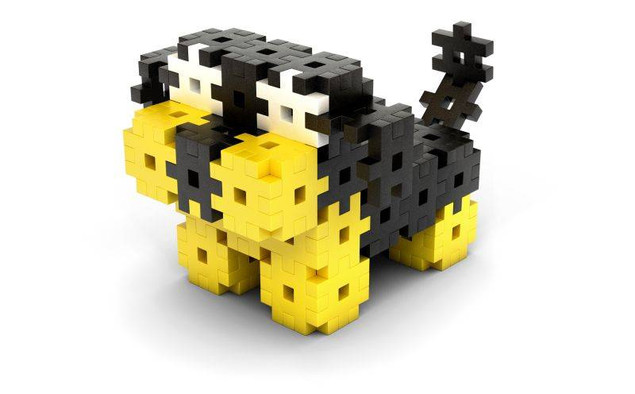 Klocki Konstrukcyjne Meli Basic Brave Dogs 3w1 Zestaw 120 El.