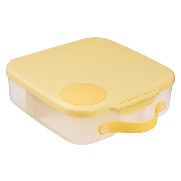 B.box Lunchbox Śniadaniówka Lemon Twist z Przegródkami i Wkładem Chłodzącym 2L