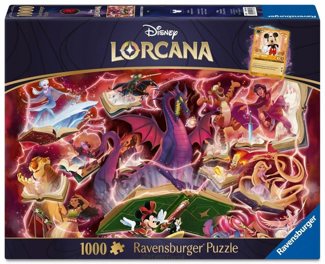 Puzzle 2D: Lorcana Ruby (1000 elementów)