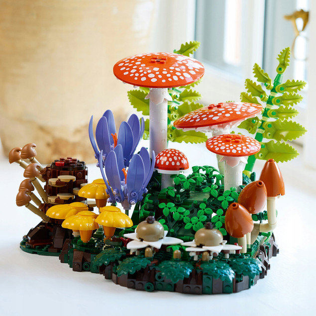 LEGO Botanicals 11505 Grzyby Leśne Zestaw dla Dorosłych | Model Kolekcjonerski