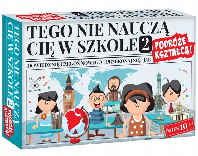 Tego nie nauczą Cię w szkole 2. Podróże kształcą | Kangur