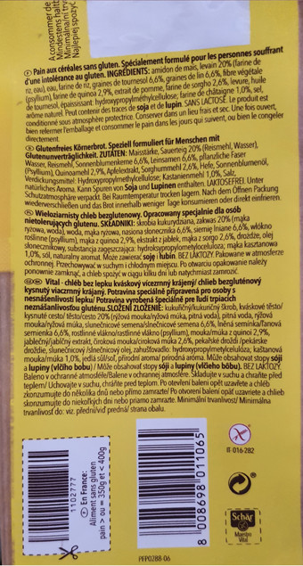 Schar Chleb wieloziarnisty Maestro Vital 350 g