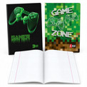Zestaw 2 zeszytów A4 w kratkę 32 kartki ST.RIGHT GAME ZONE (laminowany, 70g)