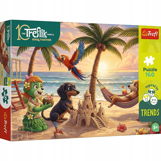 Puzzle Trefl 160 elementów Inspired By Trends 160 el. Jamnicze sprawy