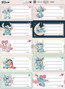 Naklejki Na Zeszyt LILO&STITCH 10 Sztuk Disney Beniamin