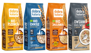 4x DOBRA KALORIA Zestaw Śniadaniowy Fit Zdrowa Przekąska BIO Mix Smaków