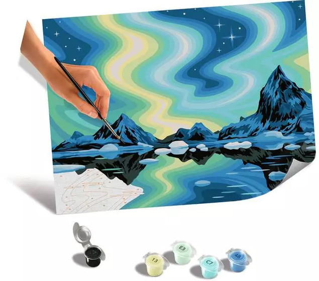 Ravensburger 23907 kolorowanka Zestaw do kolorowania według numerów