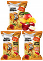BUNNY NINJA Przekąska Owocowa JABŁKO MANGO Fruit Fluk 15g x3