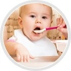 Nieprzemakalny śliniak plastikowy zwierzęta - Canpol Babies