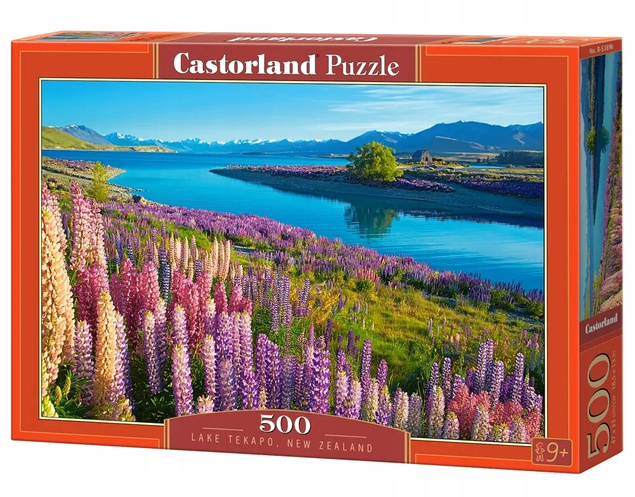 Puzzle 500 Układanka Jezioro TEKAPO Nowa Zelandia Krajobraz Obraz 9+ Castor