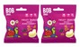 2x BOB SNAIL Żelki Owocowe JABŁKO CZARNA PORZECZKA Bez Dodatku Cukru (40g)