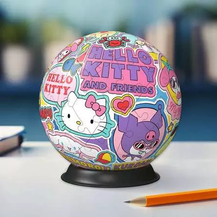 Puzzle 3D: Hello Kitty Kula 72el Ravensburger