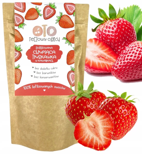 LIOFILIZOWANE OWOCE TRUSKAWKA