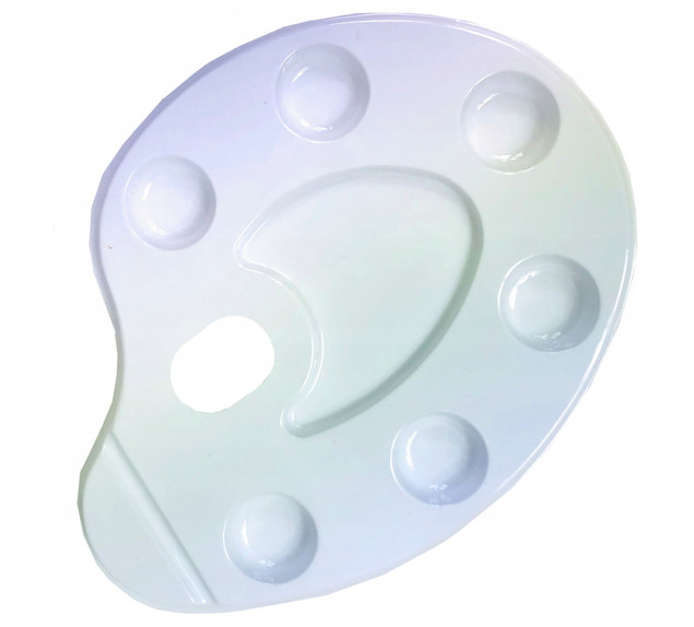 Paletka Do Farb Paleta Malarska Do Mieszania Biała Astra