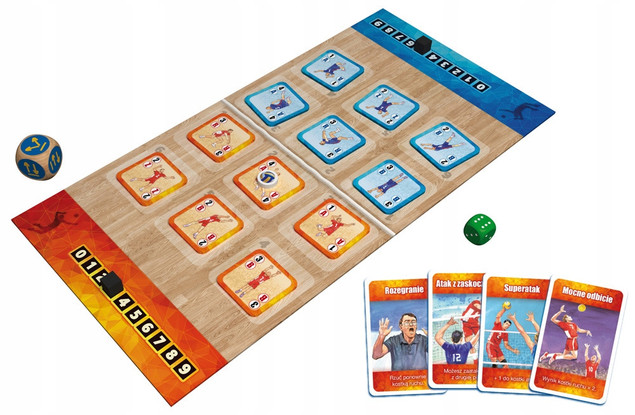 Gra planszowa Siatka Punkt! Set! Mecz! Egmont