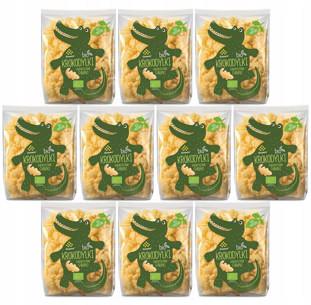Chrupki Krokodylki BIO 80g Granex