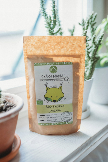 Zestaw Helpa Kaszka BIO Owsiana 200 g i Kaszka BIO Jaglana 200 g