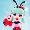 Mattel zestaw Lalki z  Figurkami ENCHANTIMALS małe Biedronka i Motyl  FXM 87