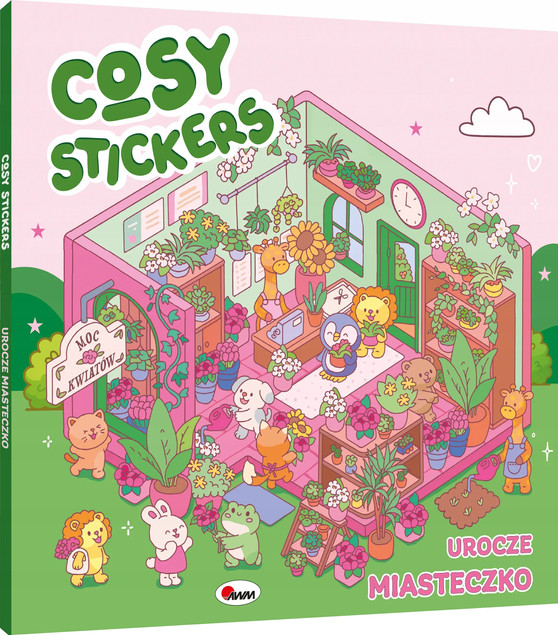 Cosy stickers. Urocze miasteczko Praca zbiorowa