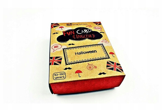 Fun Card English Halloween CREATIVO Praca zbiorowa
