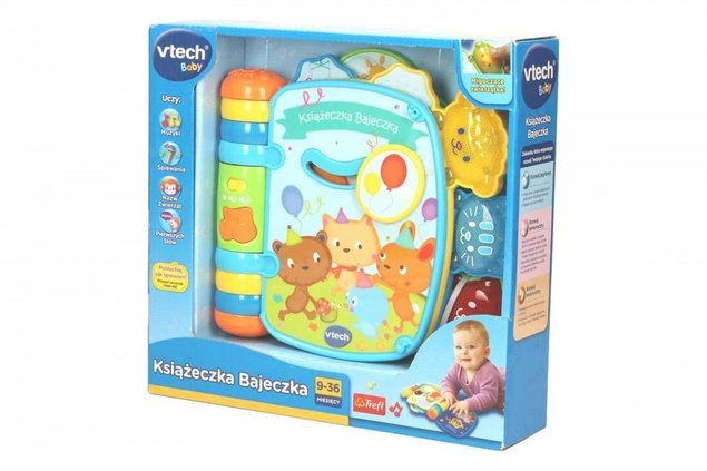 KSIĄŻECZKA BAJECZKA interaktywna edukacyjna VTECH