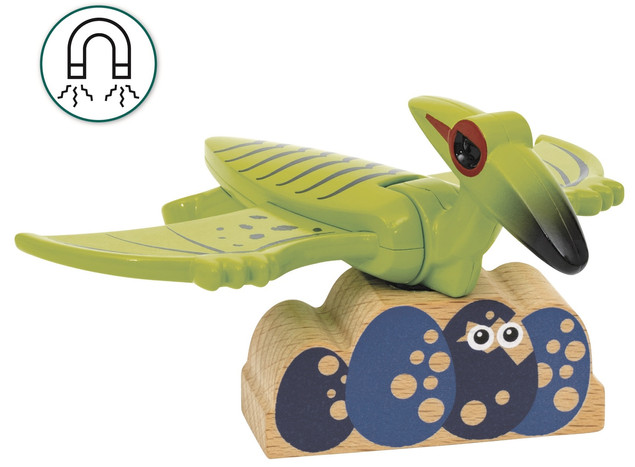 Kolejka Brio na Baterie z Dinozaurami i Świetlnymi Efektami
