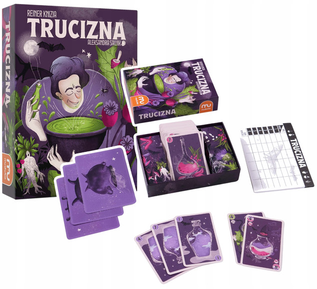 TRUCIZNA Kultowa Gra Reinera Knizii 8+ Rebel
