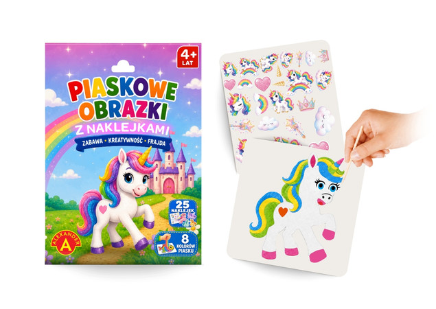 Sand painting kit unicorn – Alexander