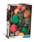 Puzzle 500el 35617 Fluffy Kitten CLEMENTONI