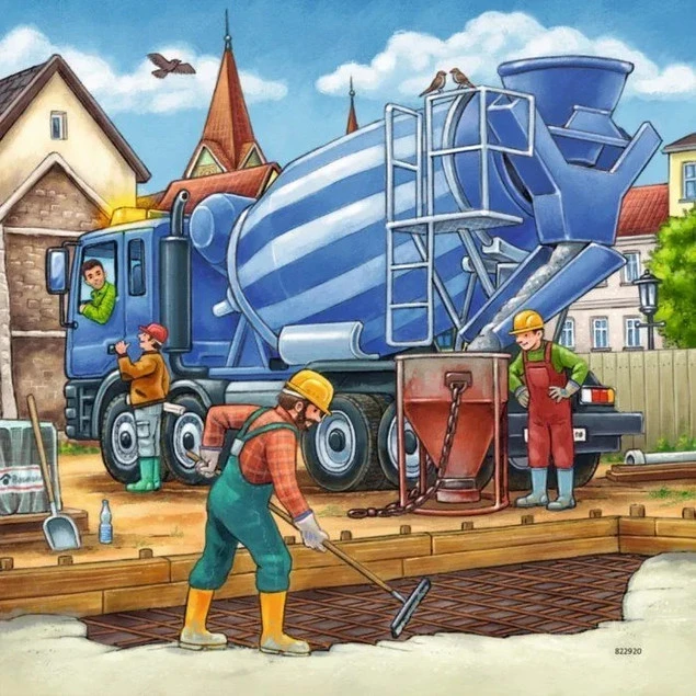 Duże pojazdy budowlane Ravensburger
