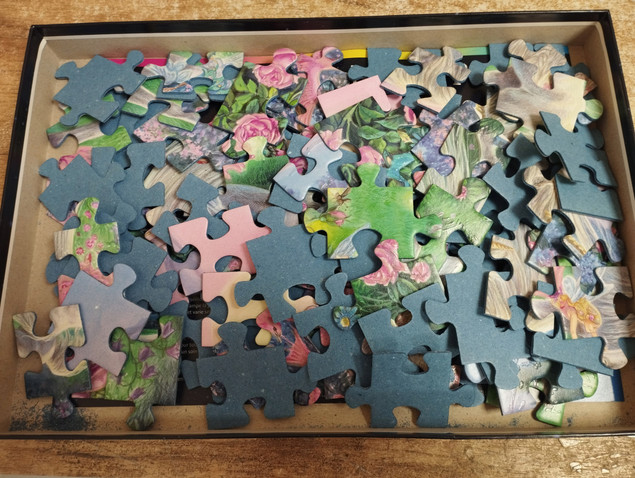 Puzzle Ravensburger 100 elementów Jednorożce w świetle księżyca