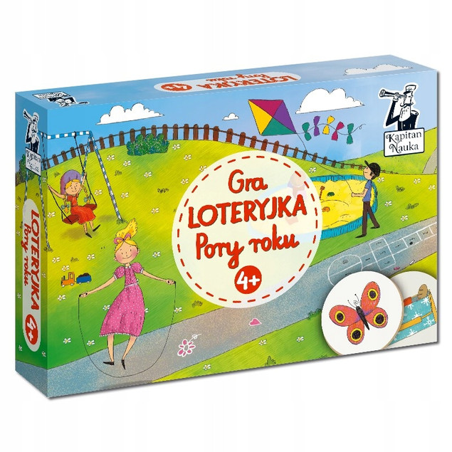 Gra planszowa Edgard Gra Loteryjka. Pory Roku
