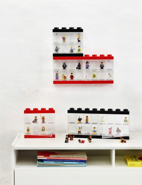Gablotka LEGO Classic 40660006 na 16 Minifigurek Szara