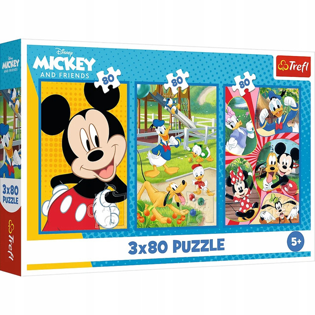 Puzzle Trefl Myszka Miki 240 elementów dla dzieci 5+