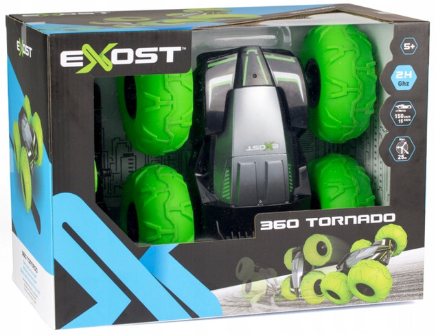 Pojazd zdalnie sterowany Exost 360 Tornado zielony