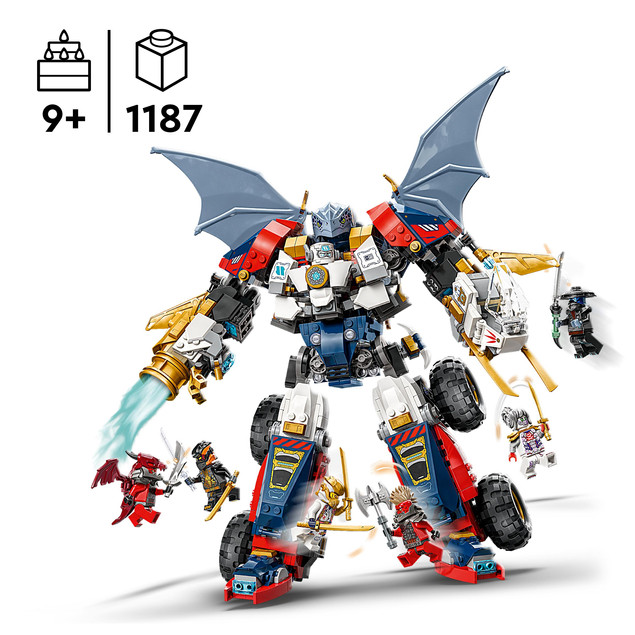 LEGO Ninjago 71834 Wielofunkcyjny Ultramech Zane’a 4 w 1