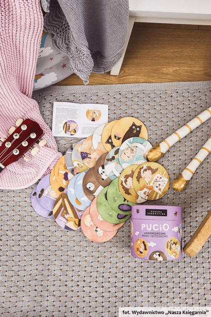 Pucio. Logopedyczne memo języczkowe Nasza Księgarnia