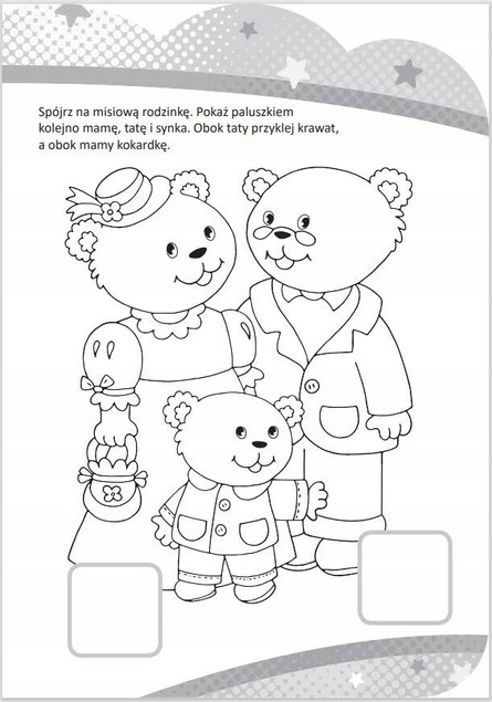 Zdolny 2-latek z naklejkami