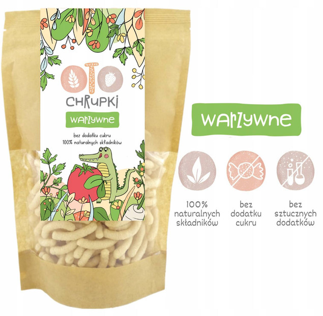 Chrupki Naturalne Mix 8 Smaków OtoLandia