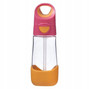 b.box Butelka tritanowa ze słomką Strawberry Shake 450 ml