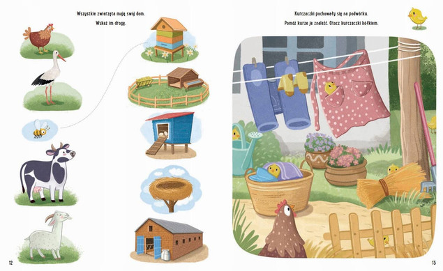 Zabawy z Felusiem i Guciem. Wycieczka na wieś