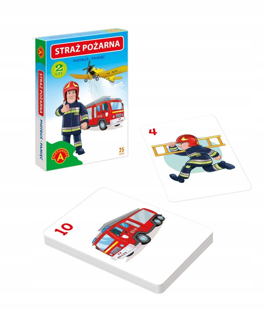 Karty Piotruś i Pamięć Straż Pożarna - Alexander