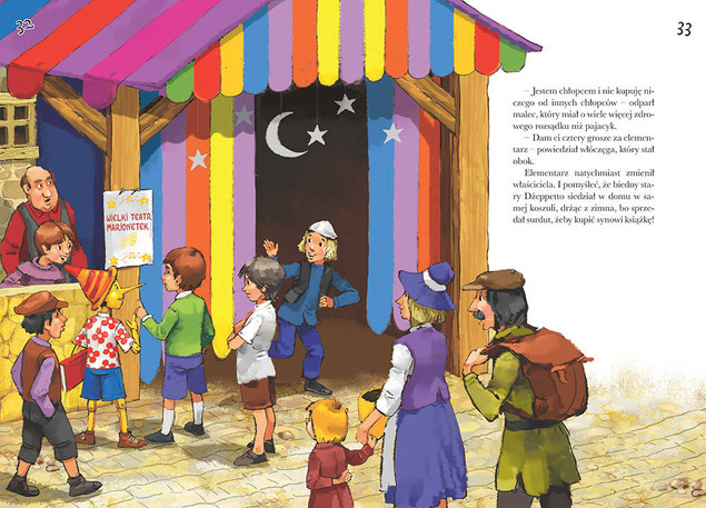 Pinokio Collodi BR Kolorowa Klasyka Greg