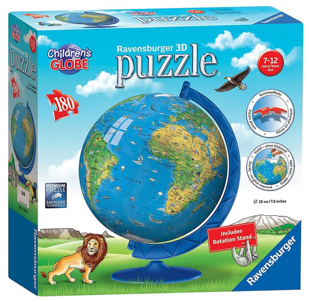 Ravensburger Puzzle 3D Globus 180 elementów 12338