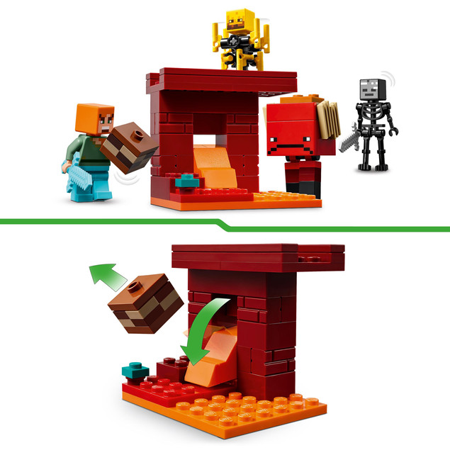 LEGO Minecraft Bitwa na Moście Netheru 21266