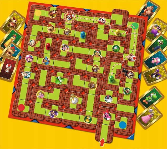 Gra planszowa Super Mario Labirynt Ravensburger
