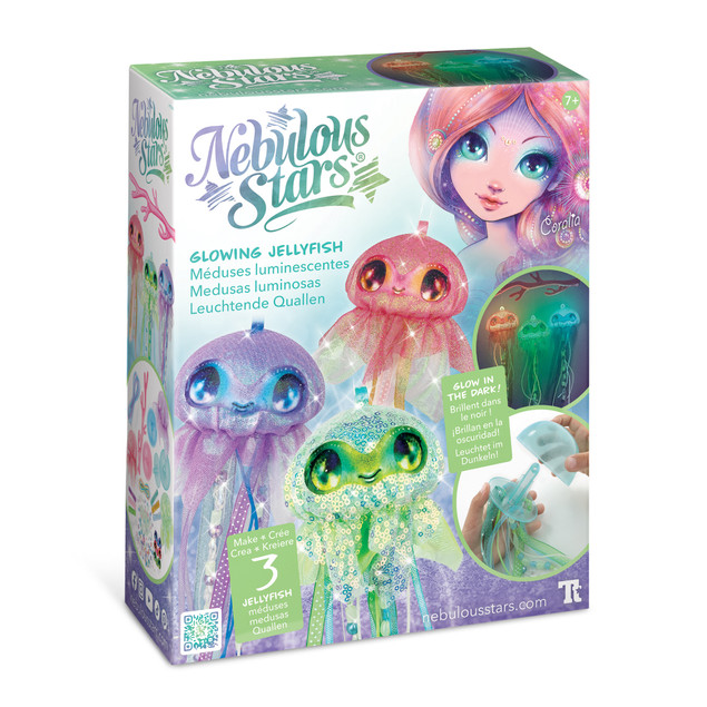 Nebulous Stars: zestaw kreatywny do tworzenia świecących meduz 7+